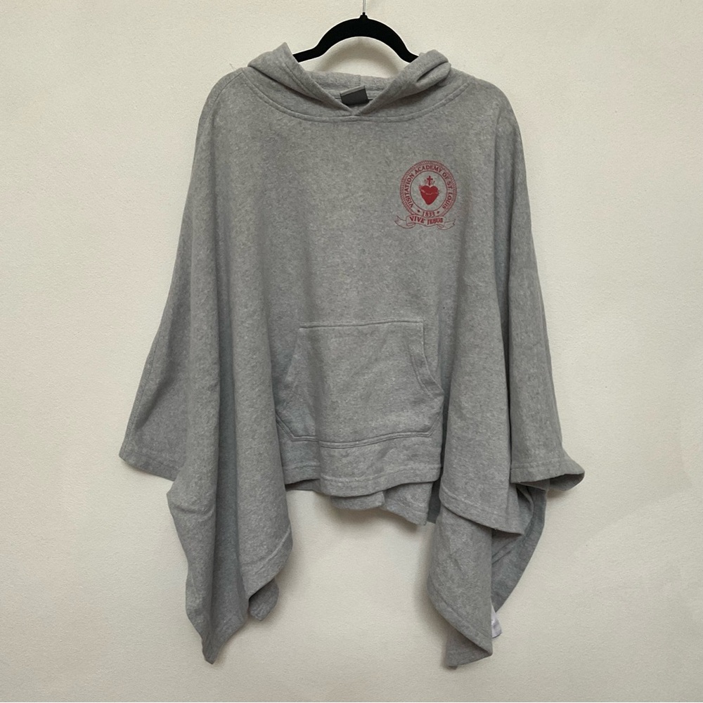 MV Sport Visitation Academy STL Sweatshirt Poncho One Size High School Spirit